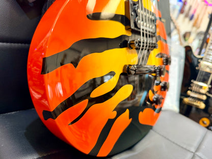 🐯 Edwards ESP E-SR-Kellogg Orange Tiger~ Sukeroku Ken Yokoyama~Made In Japan 🐯