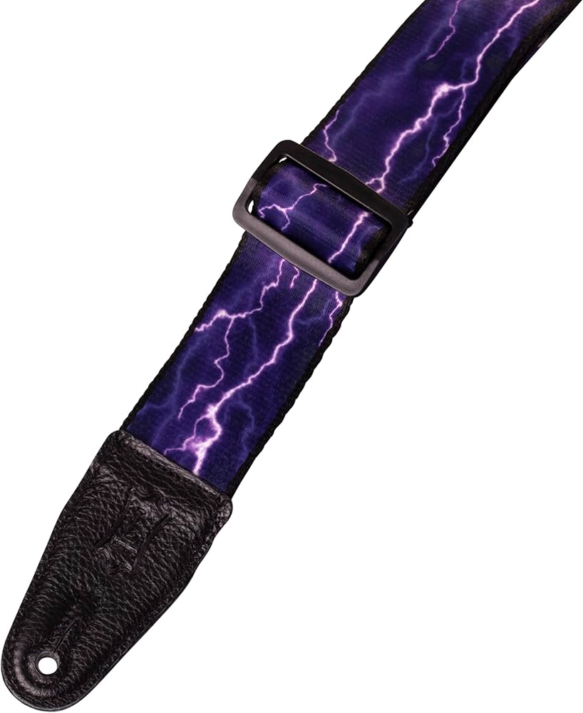 Levy's MP-18 2" Polyester Guitar Strap- Lightning