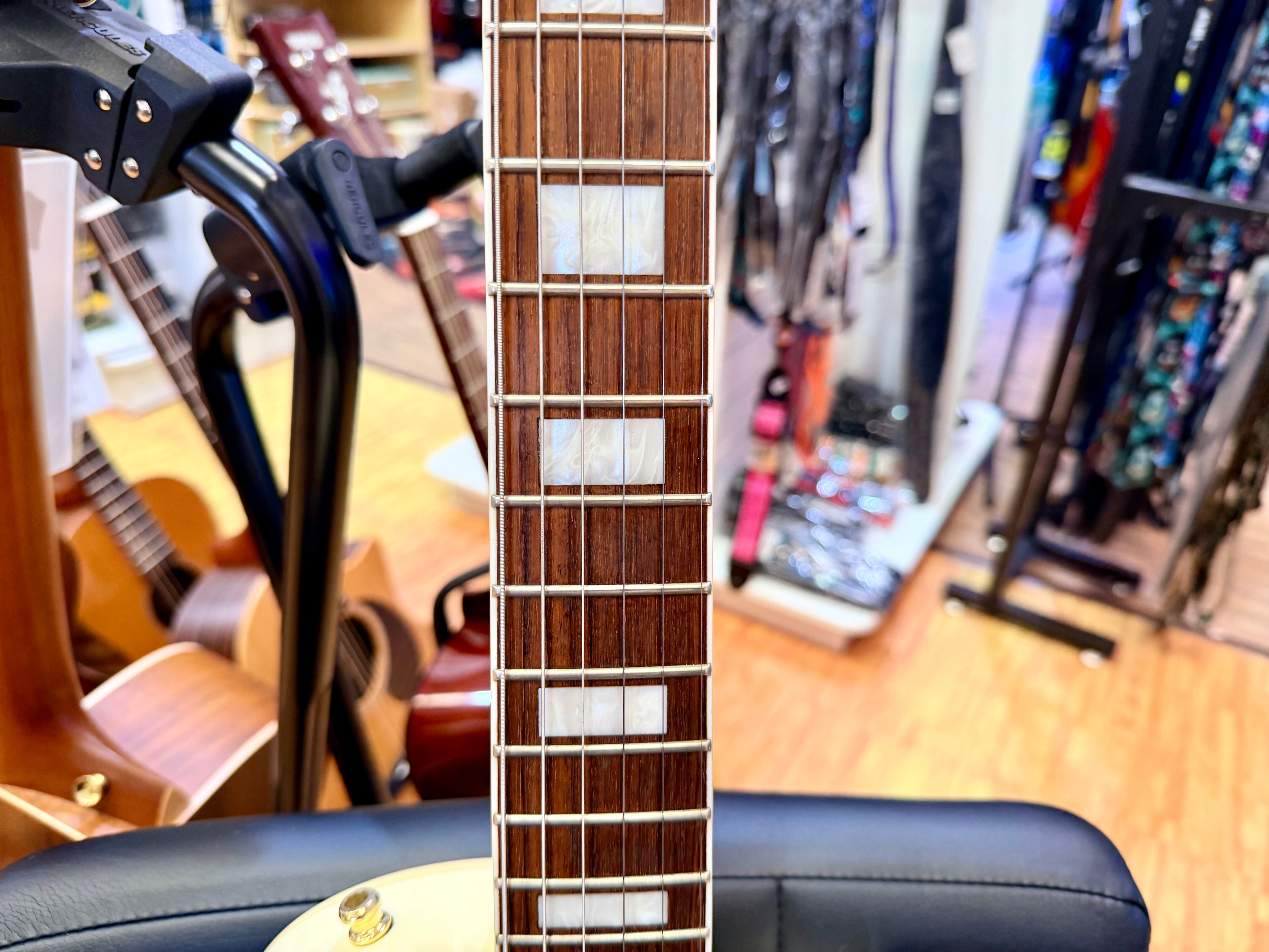 🔥2007🔥 Burny RLC-85S Custom~ Sustainer + Floyd Rose~ Snow White Les Paul!