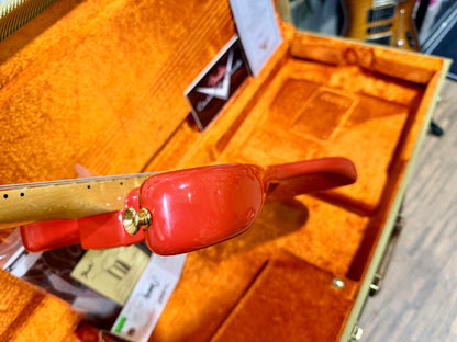 🌟2007🌟 Fender USA Custom Shop 1956 NOS Stratocaster Fiesta Red & Gold~ Maple!