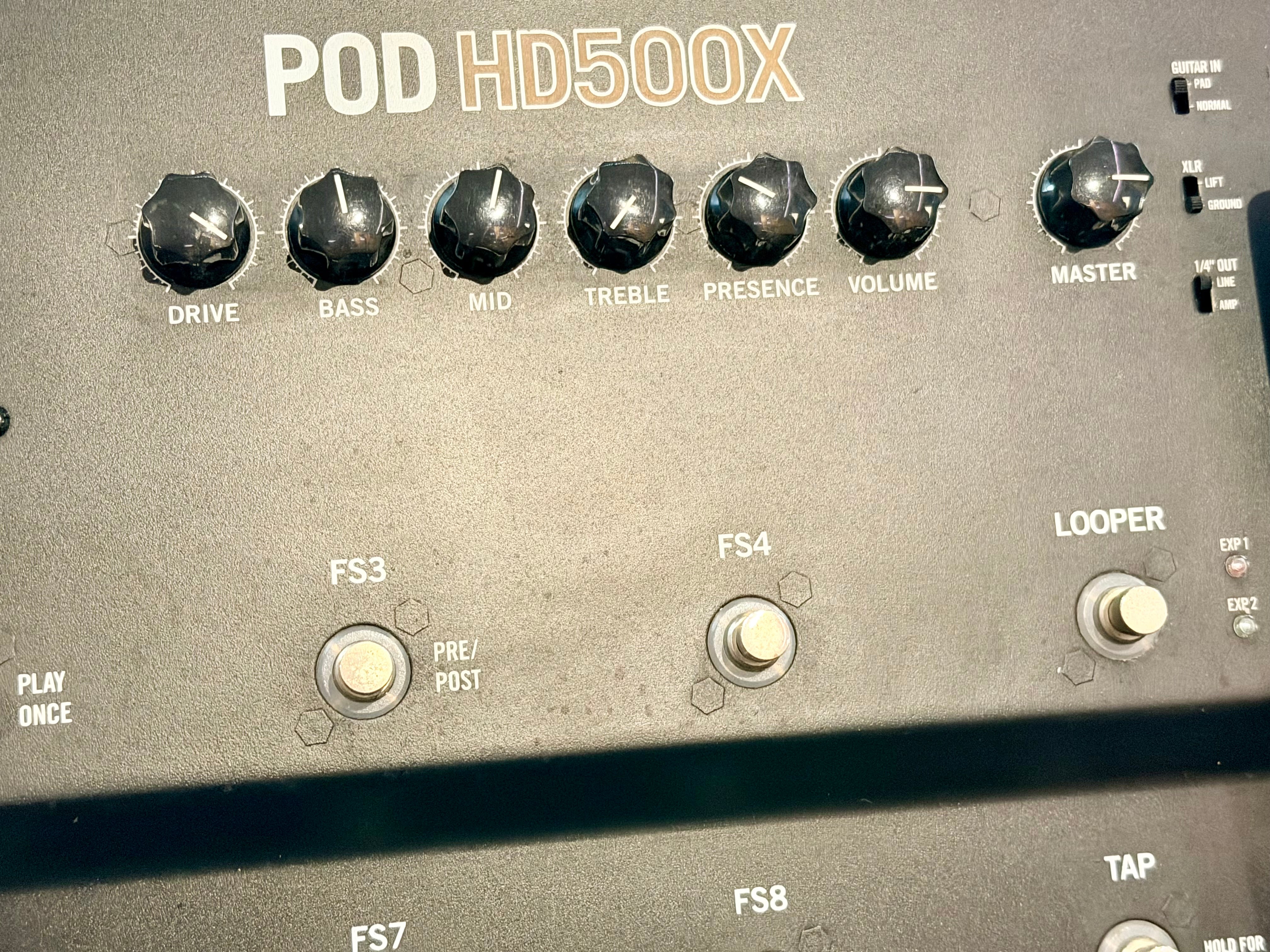 🎸 Line 6 POD HD500X Pro Guitar FX Pedal Board~ Multi Effects Unit 🎸