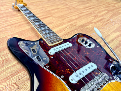 ✨2019✨ Fender Squier Classic Vibe '70s Jaguar~ 3-Tone Sunburst~ Electric Guitar