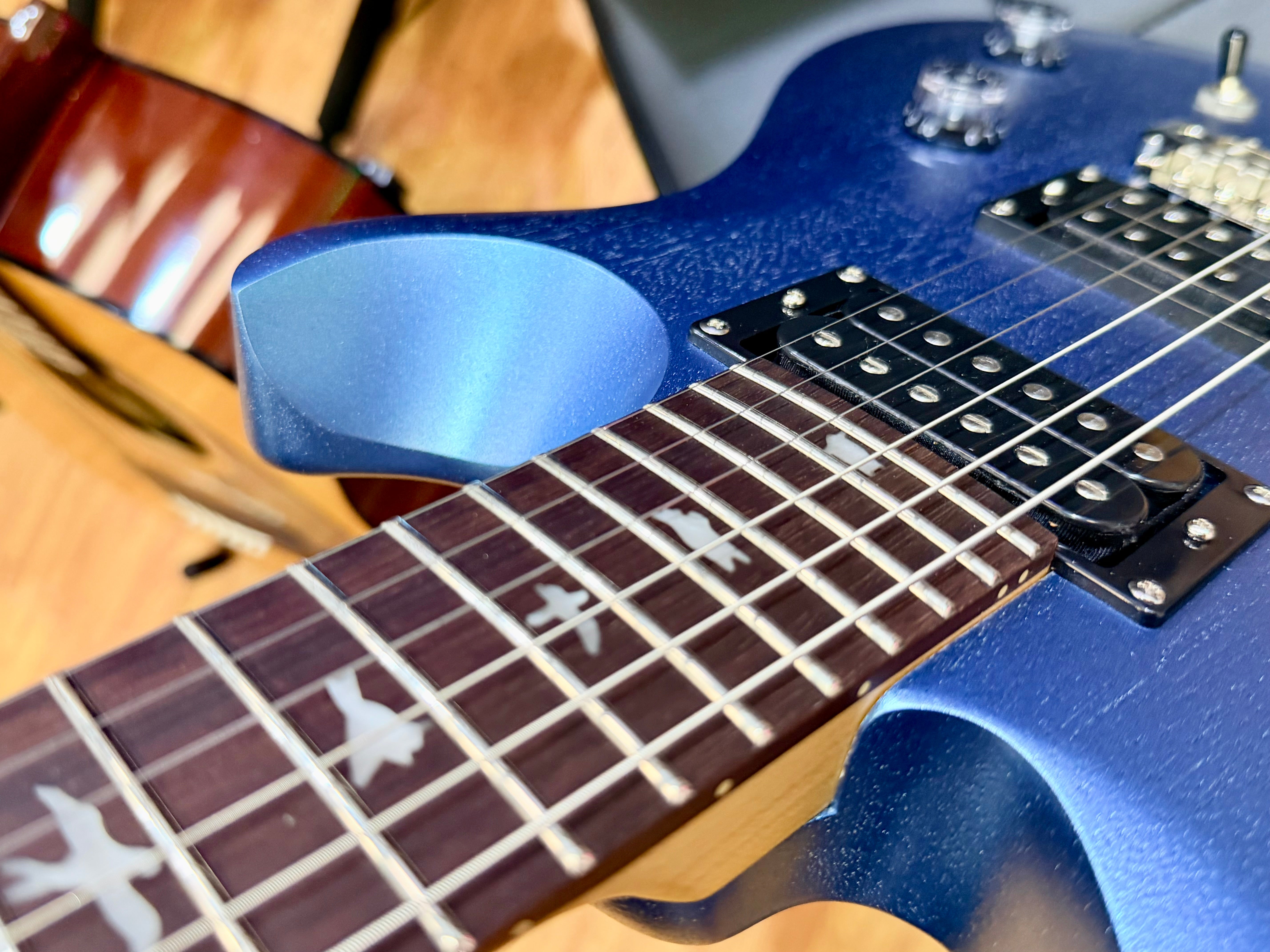 🔥EX-DEMO🔥 PRS SE CE24 Standard Satin Ice Blue Metallic + PRS Gig Bag!