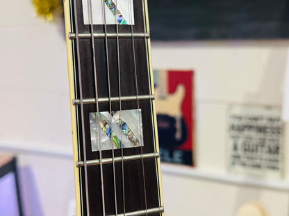 🌟MINT🌟 D'Angelico Ludlow Deluxe~ Swamp Ash Natural~2018~ Hard Case~MUST SEE 🌟