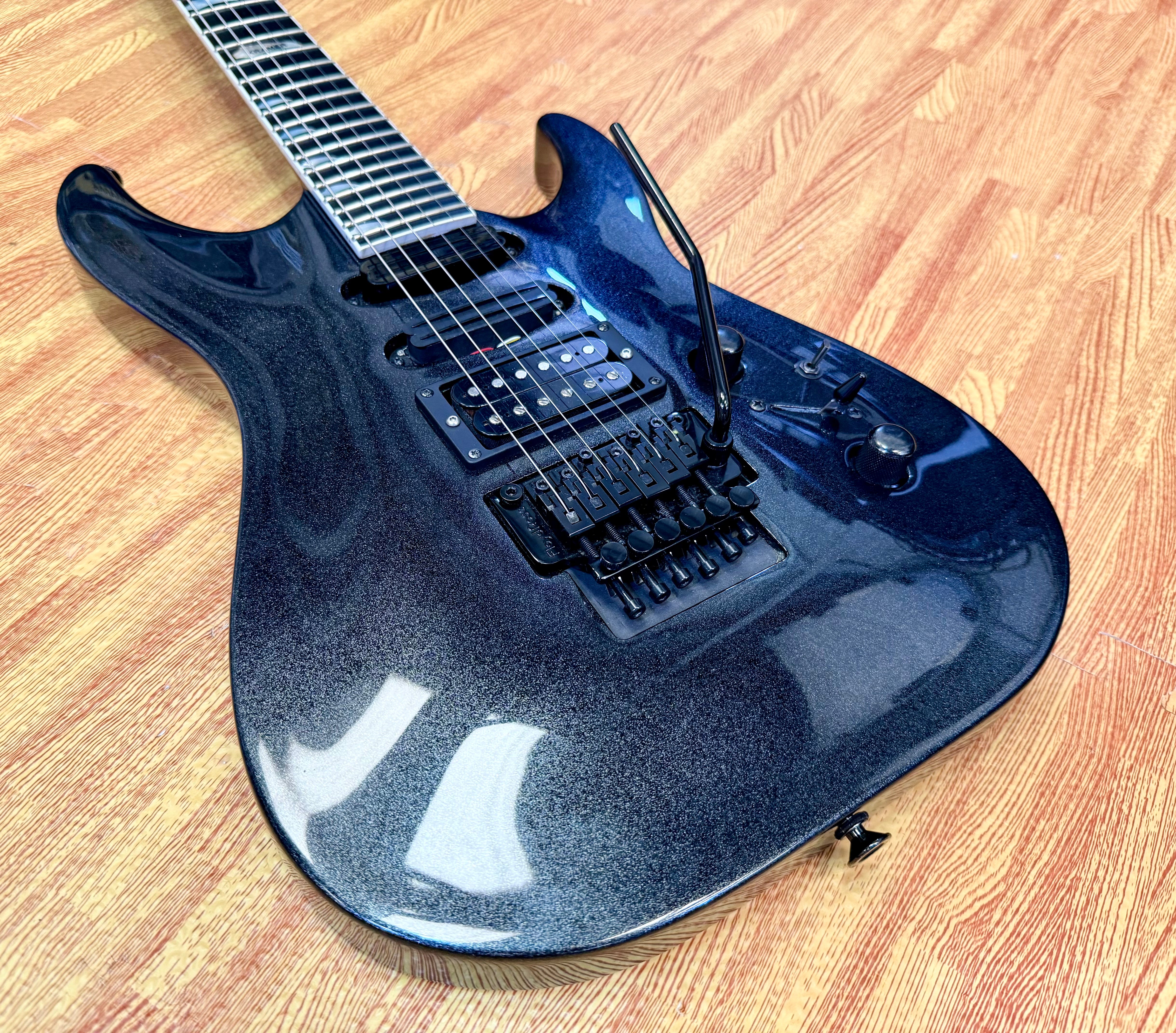 🔥2019🔥 Kramer SM-1 Maximum Steel~ Seymour Duncan Pickups & Floyd Rose Tremolo!