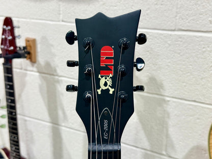 🔥RARE🔥 ESP LTD EC-2005 30th Anniversary~ Satin Black~ Limited Edition + Case!