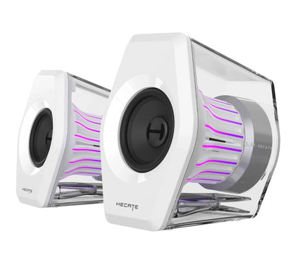 Edifier G2000 PRO 2.0 Bluetooth Gaming Speakers With RGB Lighting - White