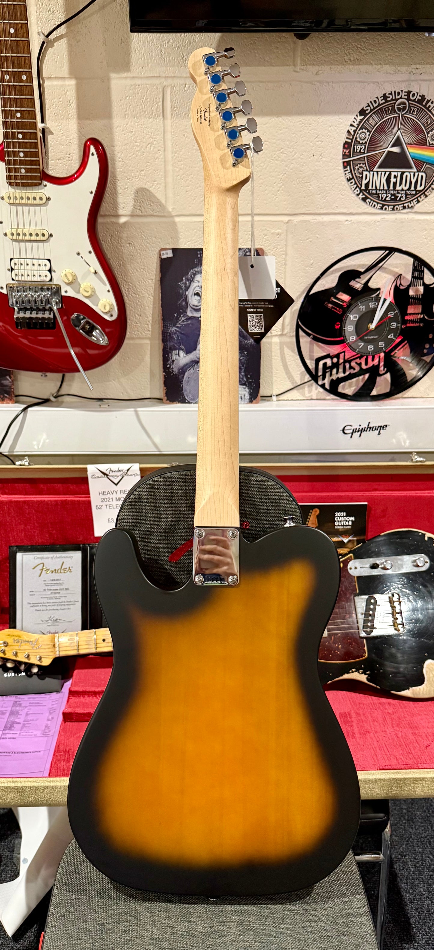🌟NEW MODEL🌟 Fender Squier Telecaster Debut Collection Satin 2 Solour Sunburst!