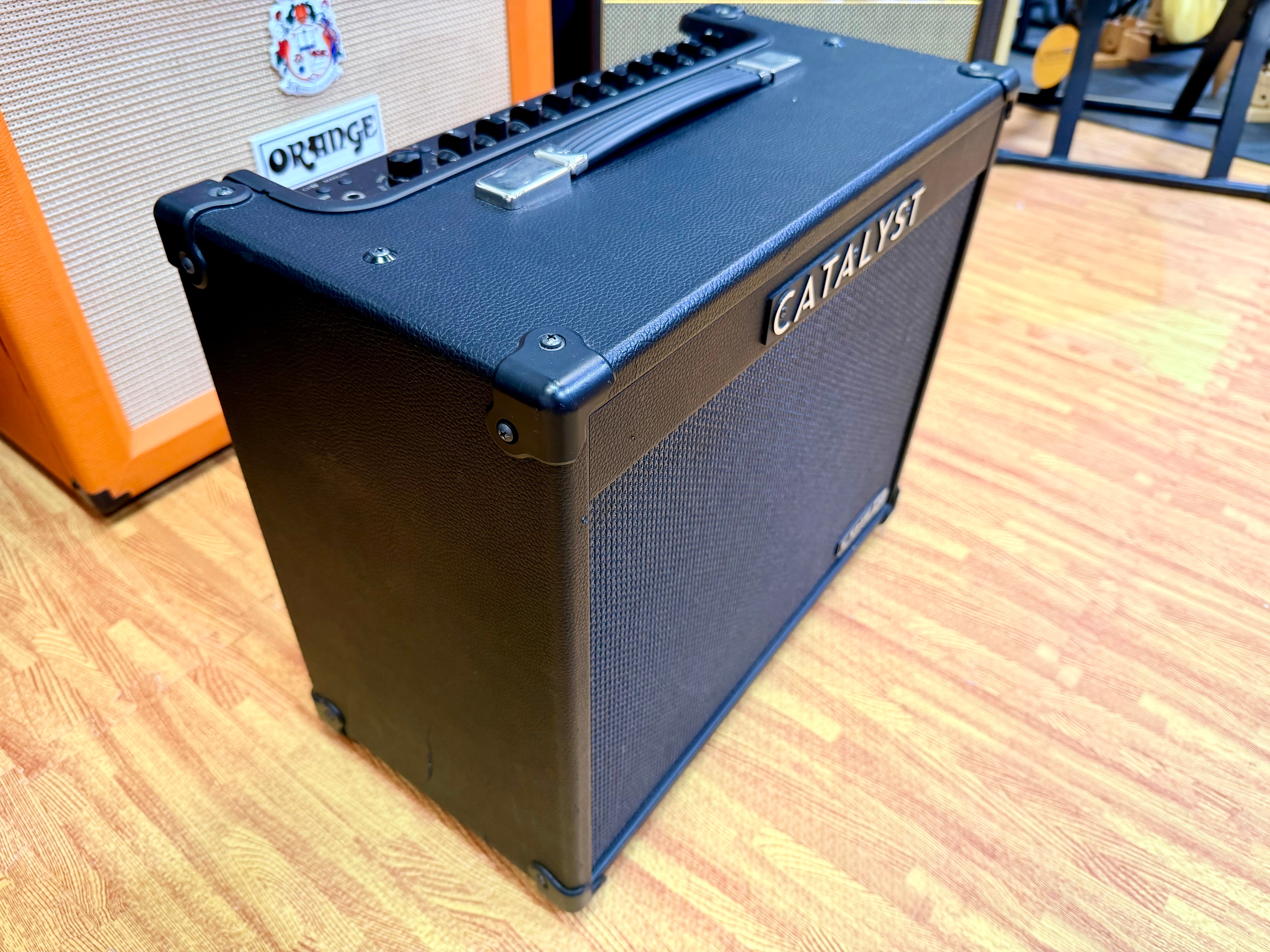 🎸MINT Line 6 Catalyst 60 60W 1x12 Guitar Amplifier Combo Amp + LFS2 Footswitch 🎸