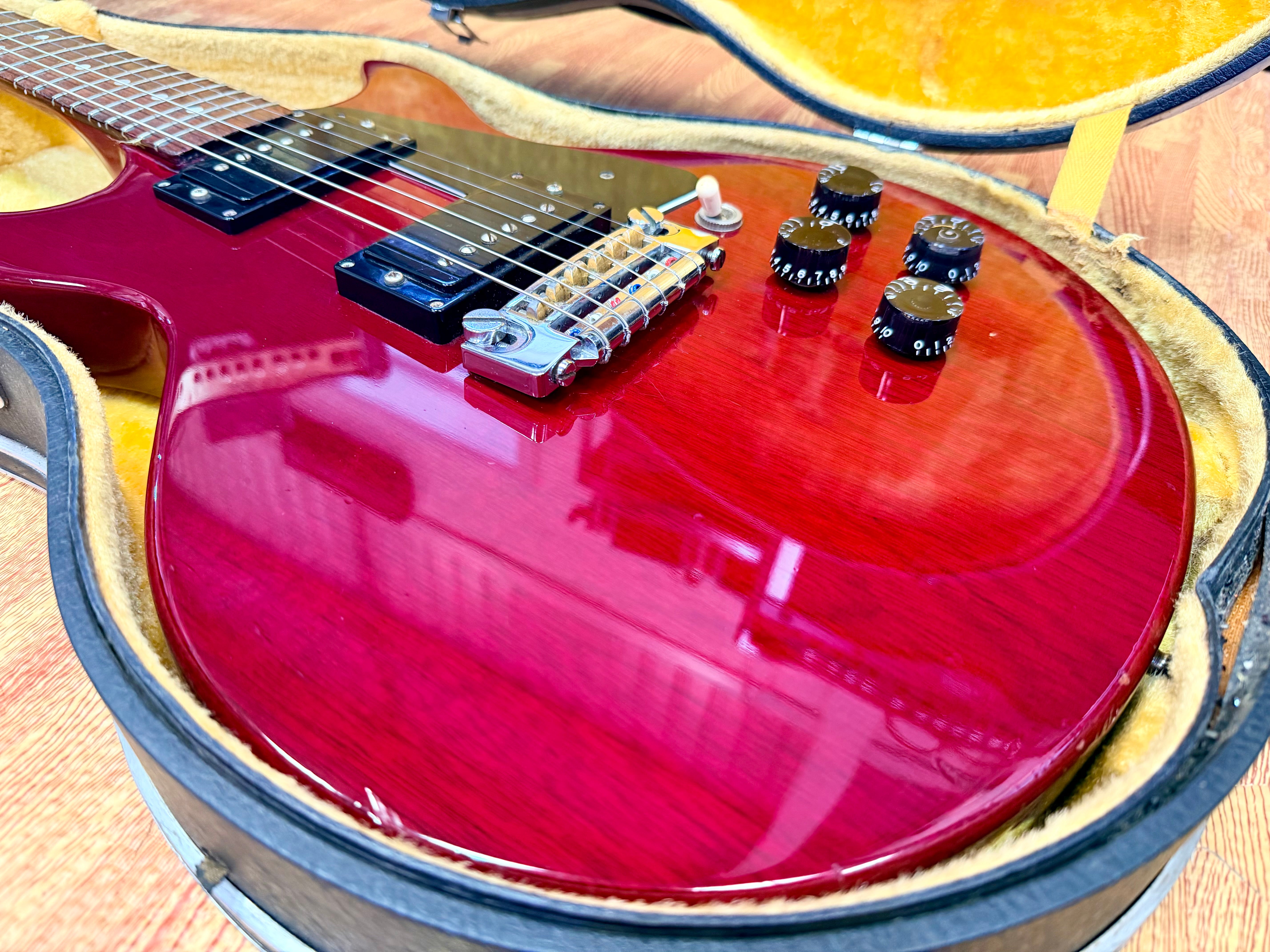 🇬🇧 Gordon Smith Gypsy II Double Cutaway Red~ 1986 UK Made Electric Guitar 🇬🇧
