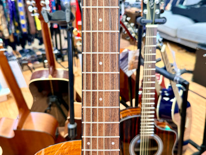 ✨NEW✨ Brunswick BTK60KO Koa Grand Auditorium Cutaway Electro Acoustic Guitar!