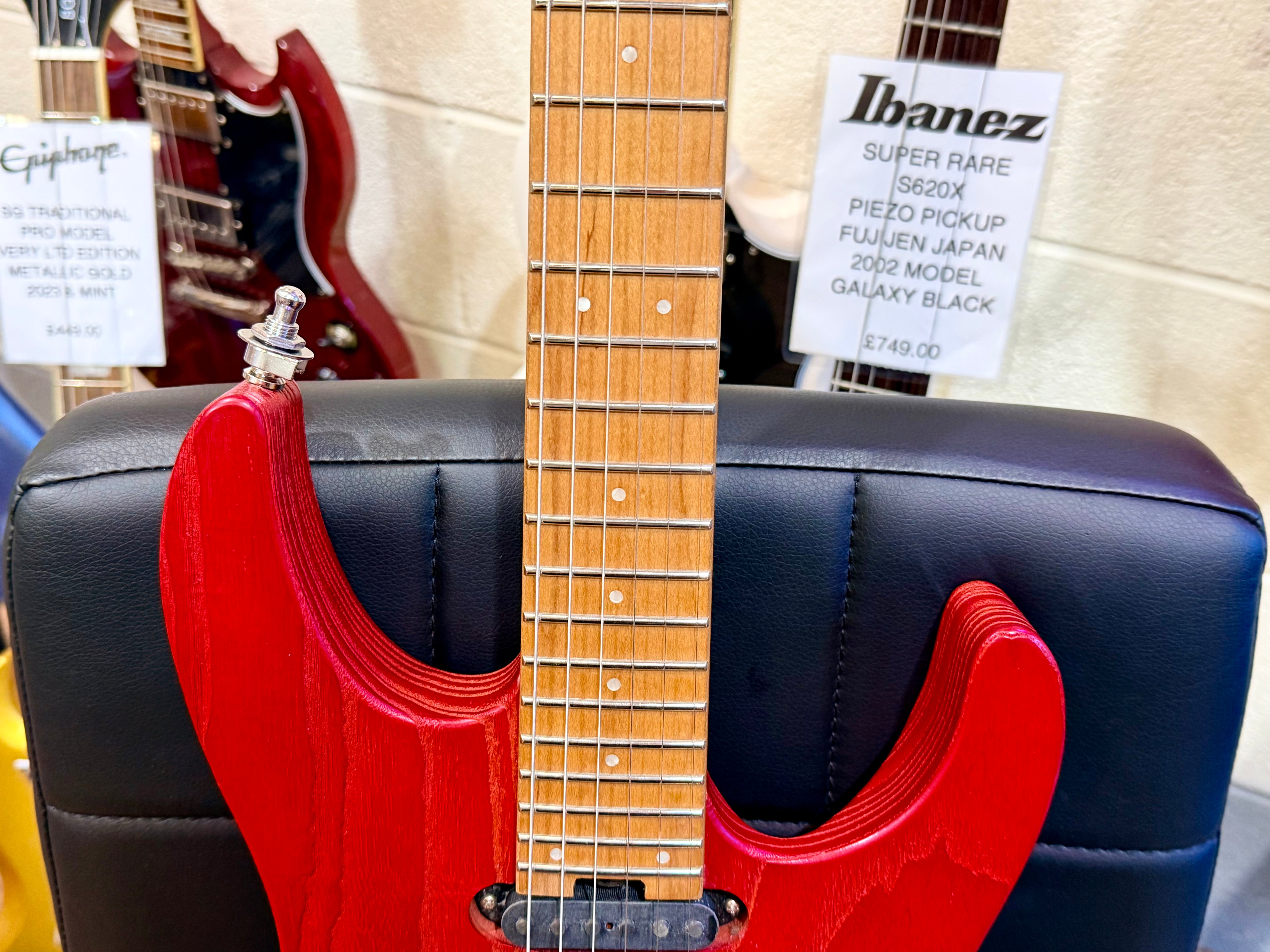 🔥KOREAN🔥 Charvel Pro-Mod DK24 HSS 2PT CM Red Ash~ Seymour Duncan~ 2021 MIK!