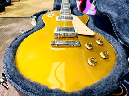 🌟 2005 Gibson USA Les Paul Standard Goldtop Jim Marshall OBE Signed + Case 🌟