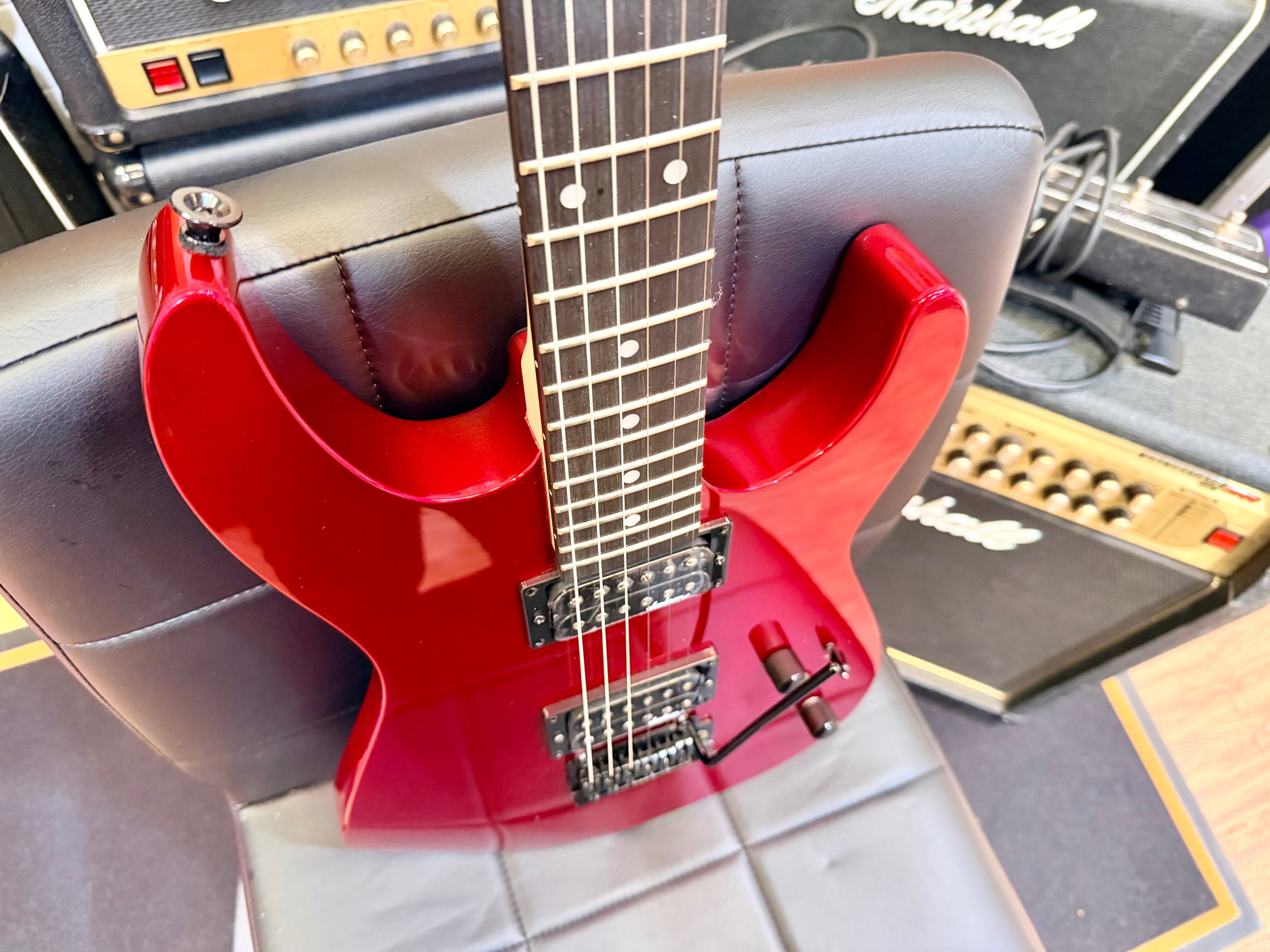 🔥NEW🔥 Jackson JS11 Dinky Metallic Red HH~ Electric Guitar Open Box!