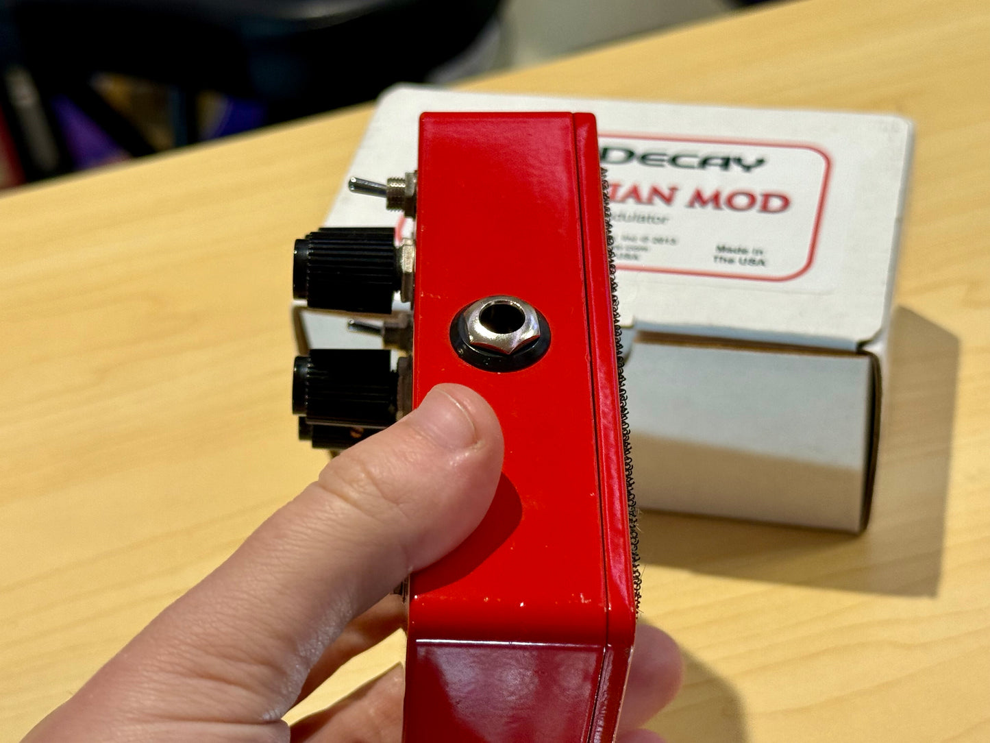 🎸RARE🎸 Subdecay Vitruvian Mod Ring Modulator Pedal~ Guitar Effects Unit!