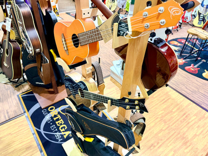 🔥NEW🔥 Ortega TourPlayer Electro-Acoustic Classical Guitar~ Nylon Thin~ Black!