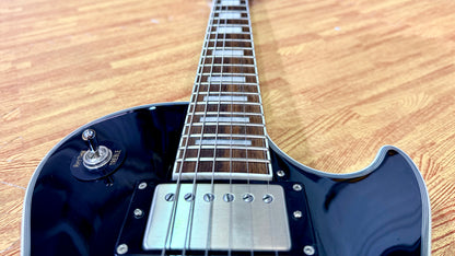 🔥2021🔥 Burny RLC-50JS Black John Sykes Les Paul Custom~ IronGear Pickups!