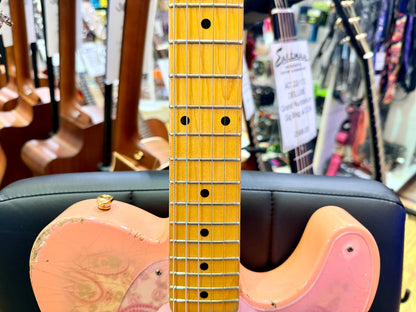 ✨2018✨ Nash Guitars T-68 Pink Paisley Telecaster Relic~ Lollar Pickups + Case!