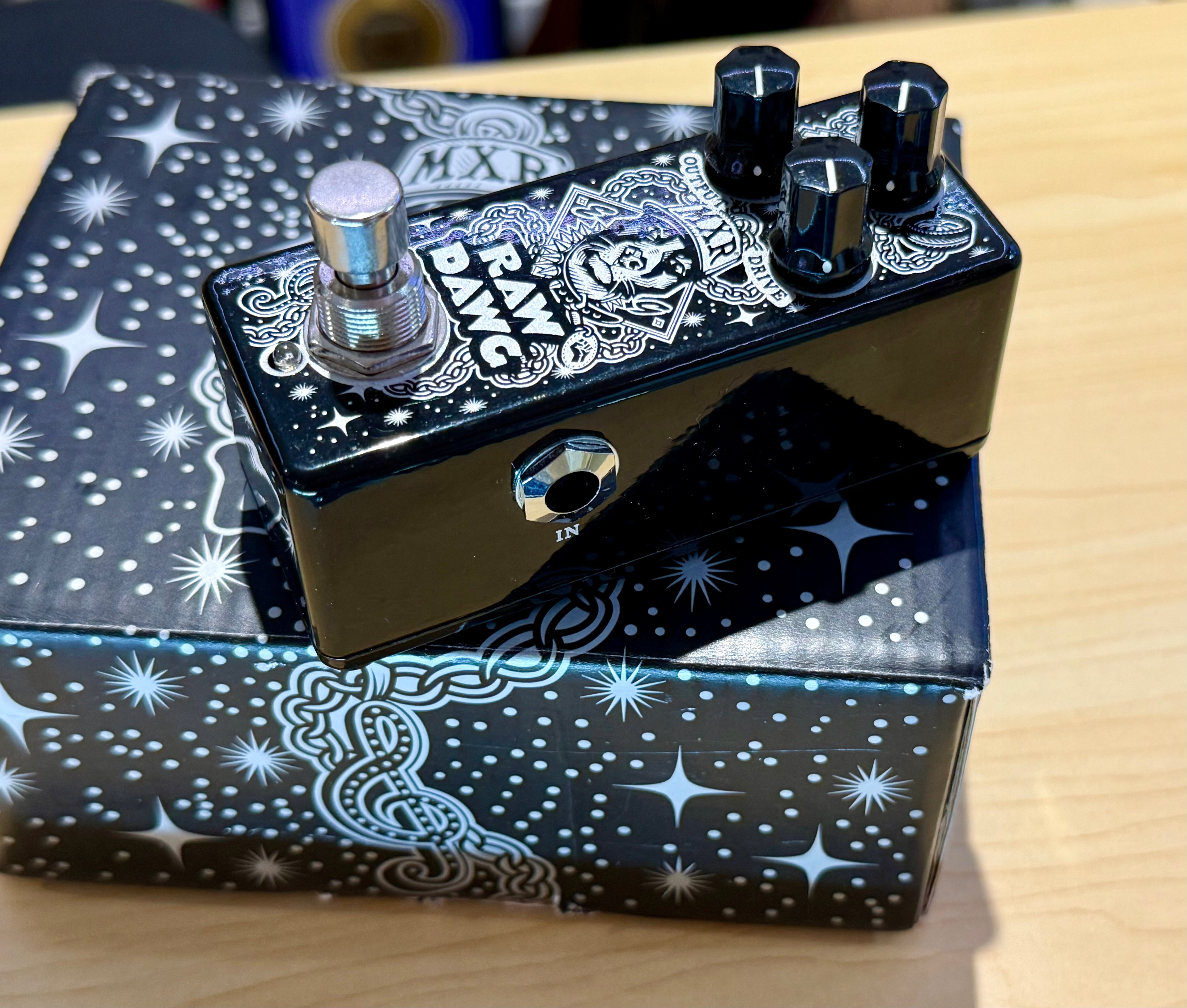 🎸 MXR Eric Gales Raw Dawg Overdrive~ Guitar Effects Pedal~ Mini FX~ Boxed 🎸