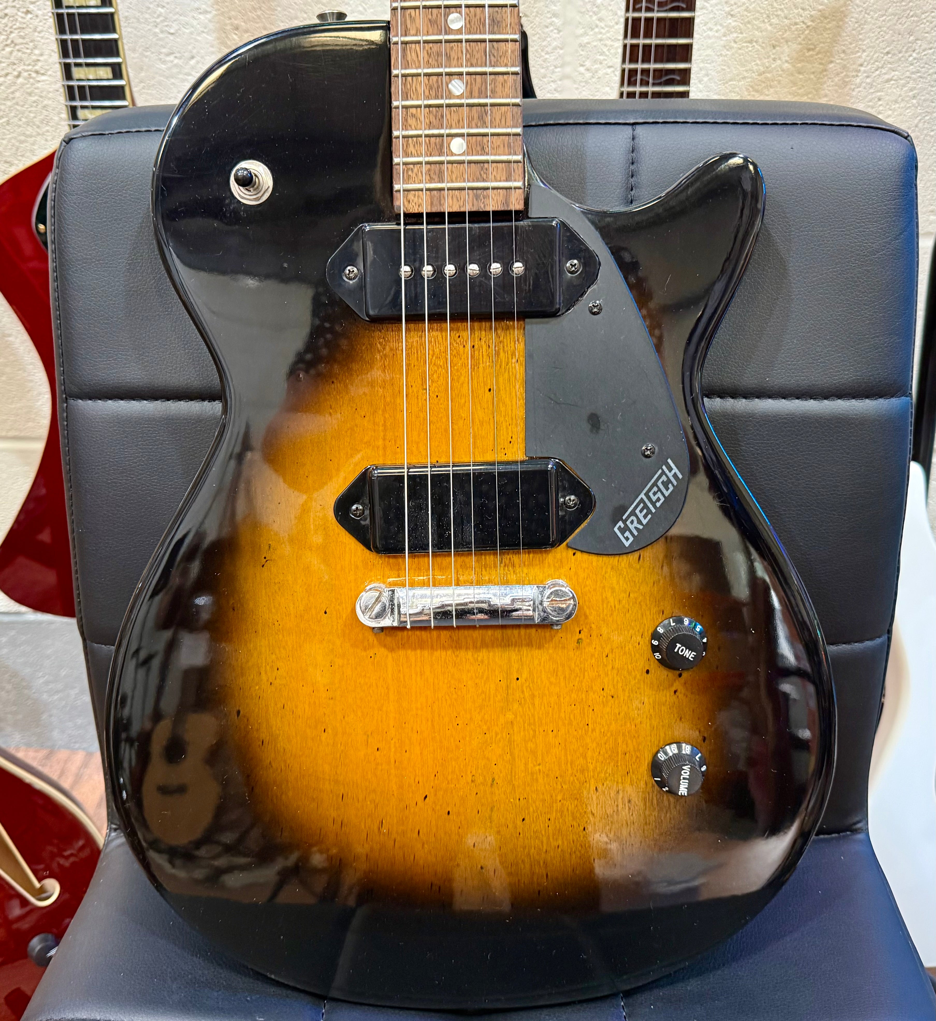 🎸 Gretsch Electromatic G5220 Junior Jet~Tobacco Sunburst~Seymour Duncan P’up 🎸