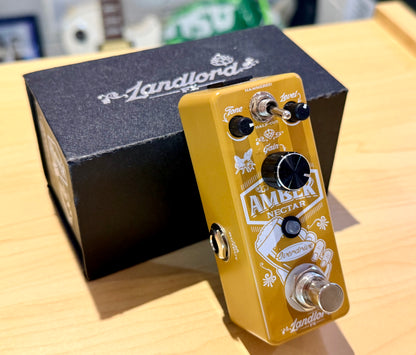 🎸 Landlord FX Amber Nectar Overdrive Guitar Effects Pedal~ boxed 🎸