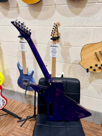 🔥2024🔥 Westcreek Destroyer Electric Guitar~ Explorer Body Shape~ Purple Burst!