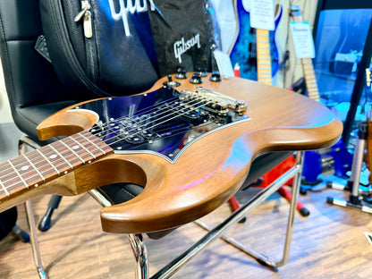 🌟2022🌟 Gibson SG Tribute~ Natural Walnut Finish~ Worn Satin~ Case + Candy!