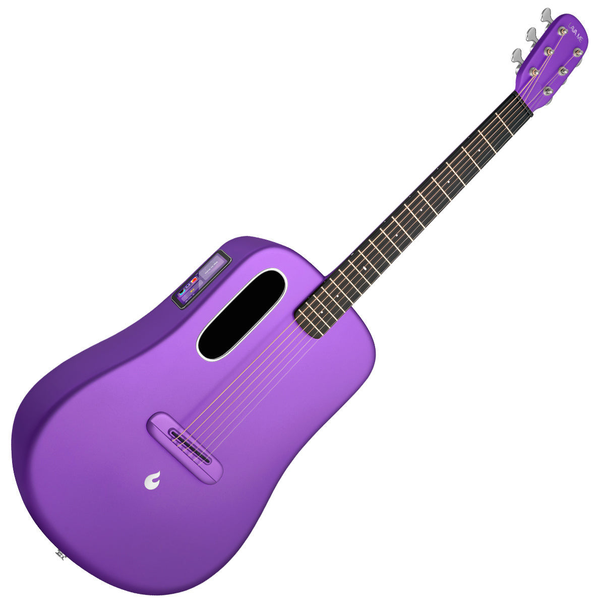 🔥 LAVA Music ME 4 36” Smart Carbon Electro Acoustic Guitar~ Purple~ FREE Cable 🔥