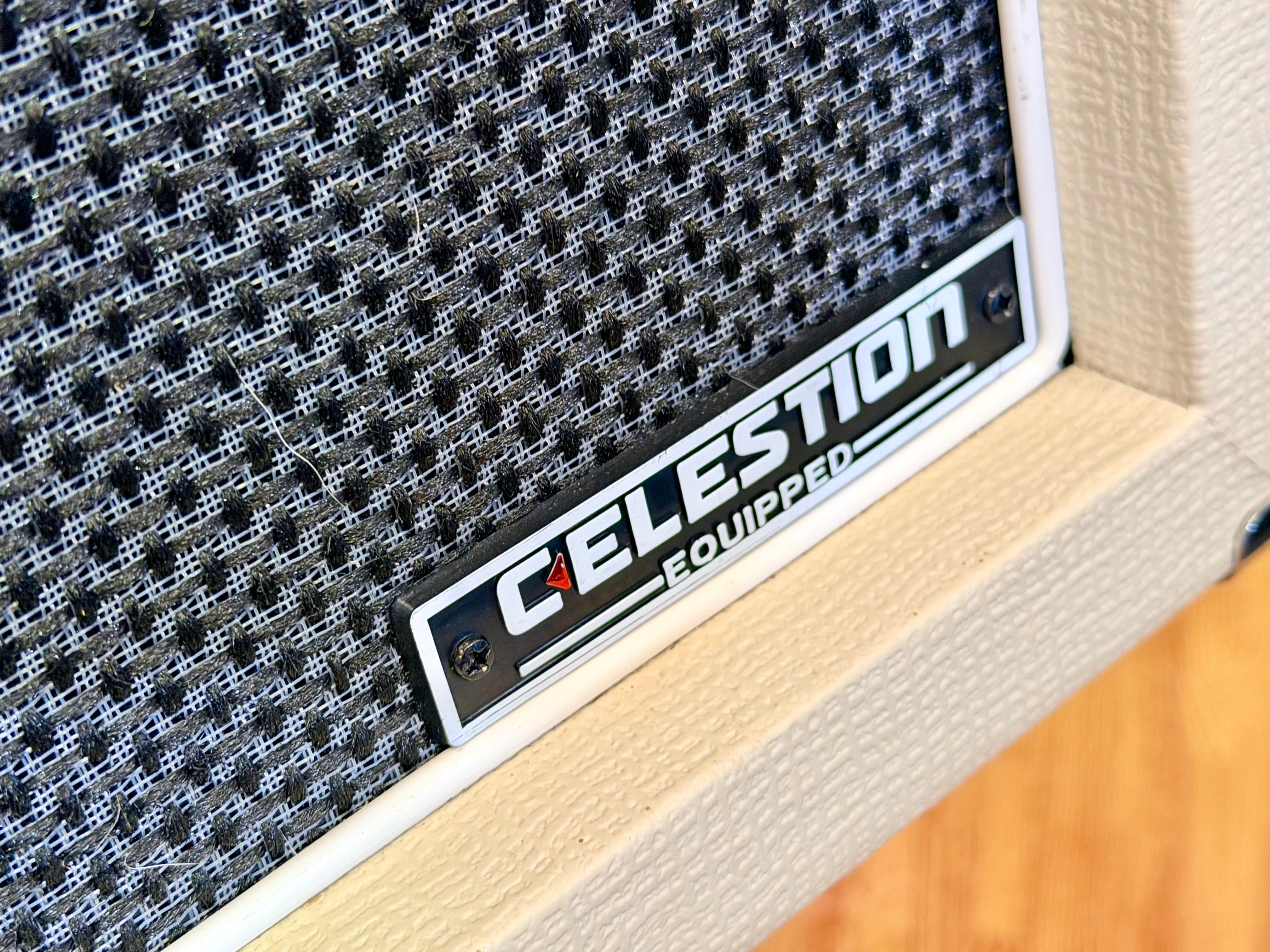 ✨MINT✨ Harley Benton TUBE15 Celestion 15W All-Valve Combo Guitar Amp~ White!