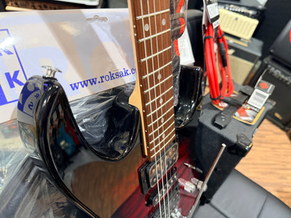 🎁 ELECTRIC GUITAR STARTER PACK 🎁 Ibanez Gio GRX70QA~ Trans Red + Laney Amp, Bag, Tuner