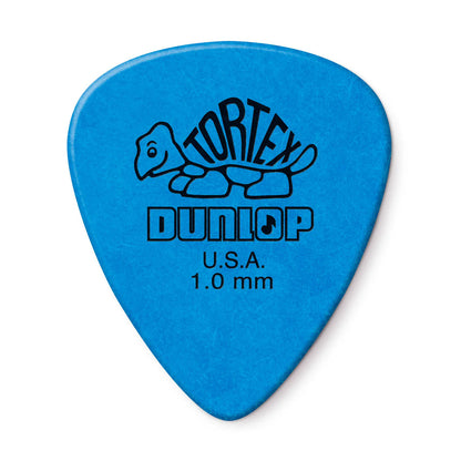 Jim Dunlop TORTEX Standard 1.00mm Guitar Plectrums, 12-Pack