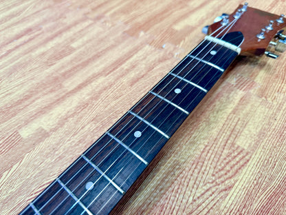 ✨RARE✨ Vintage Hondo II H732 ML De Luxe Series Humbug Natural~ Korea 1980’s!