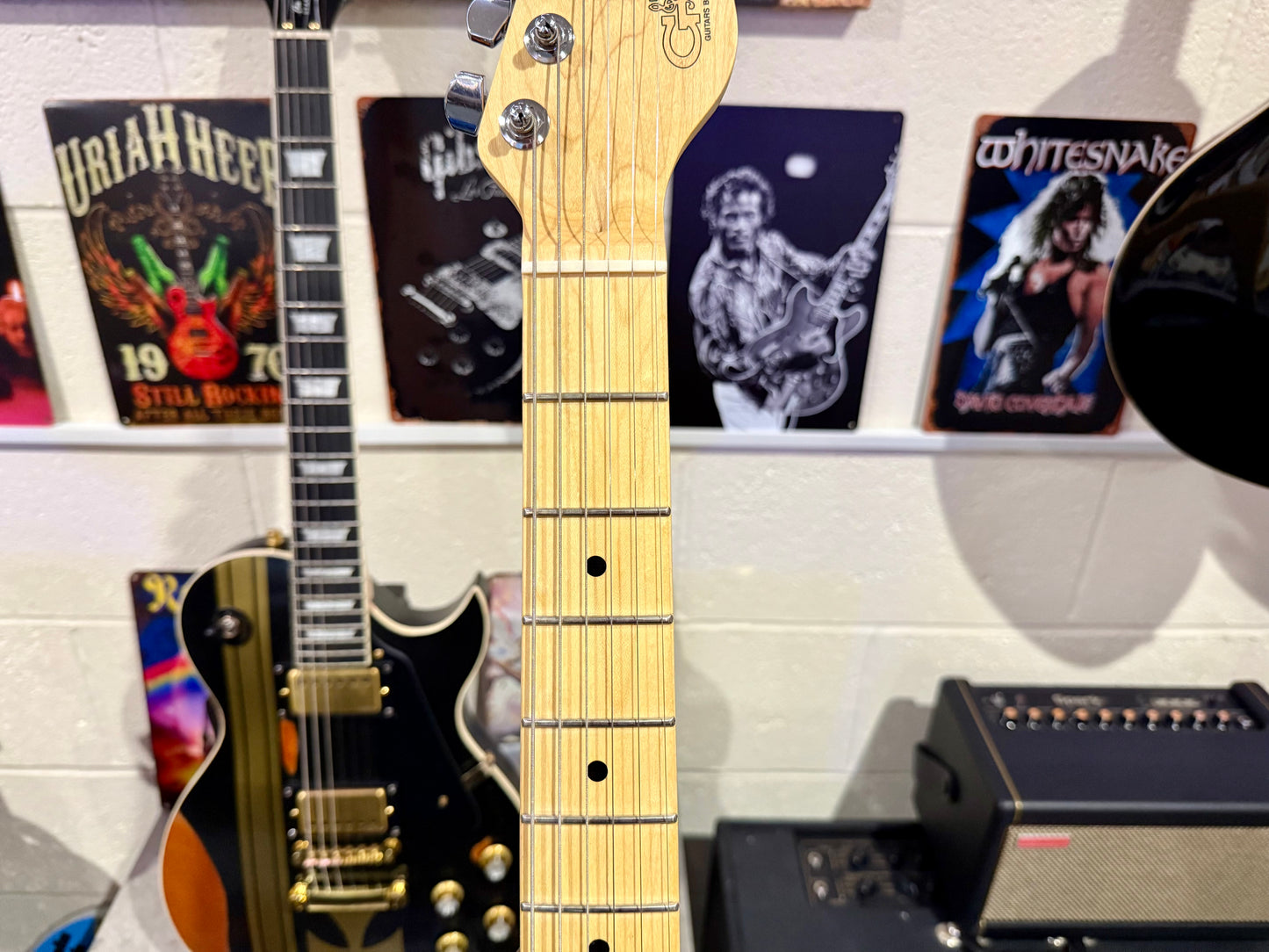 🌟FULLERTON USA🌟 G&L Asat Classic Custom~ Leo Fender~ Ltd Edition Orange~ COA!