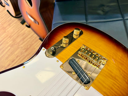 ⚡️NEW⚡️ JET JT-600 Tobacco Burst Electric Guitar~ Richie Kotzen~ Flamed Maple!