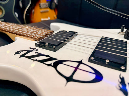 🔥 80s Aria Pro II Excel Superstrat~ Custom Ozzy Osbourne Tribute~ Floyd Rose 🔥