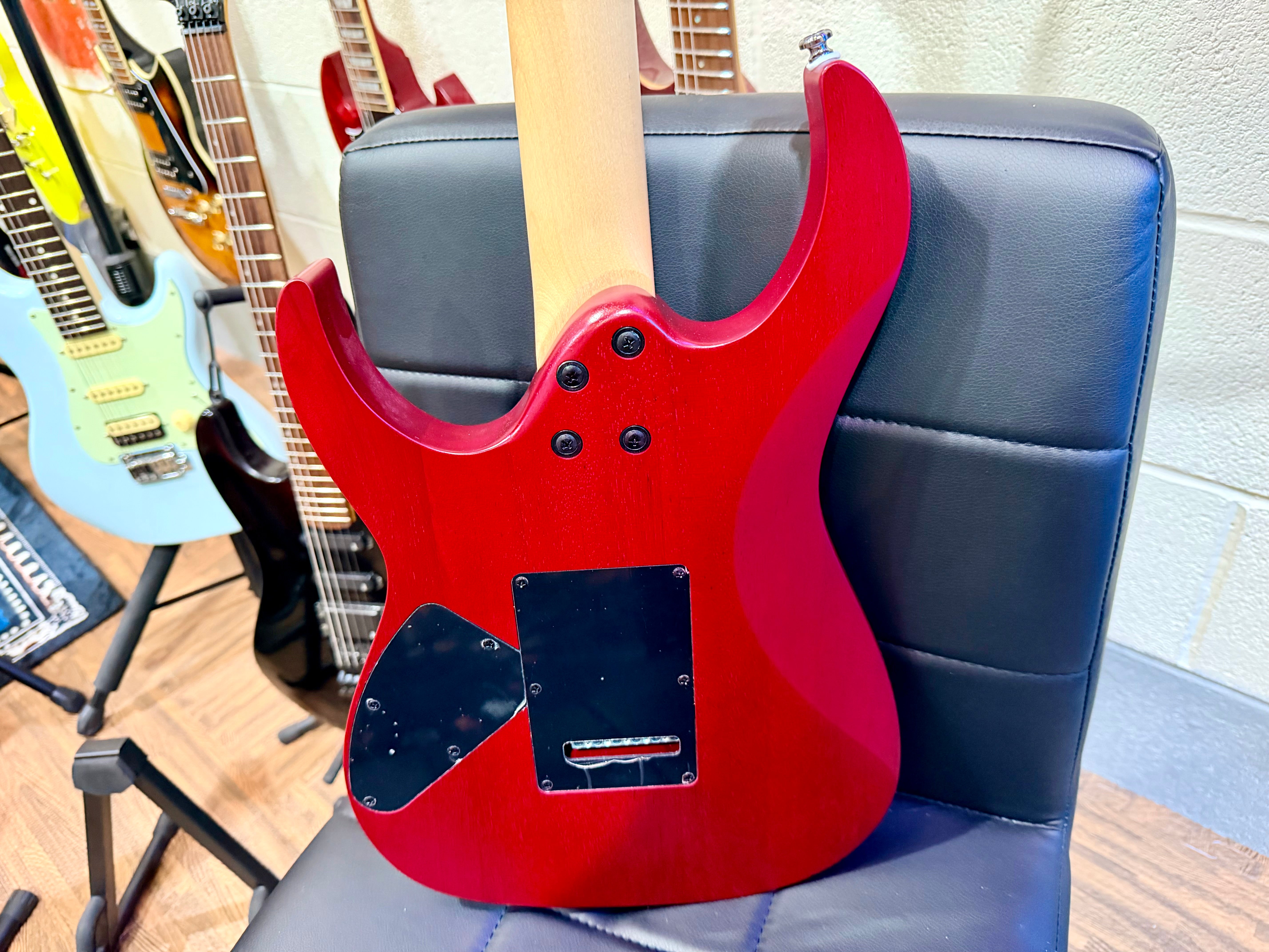 🎸NEW🎸 Cort X100 Electric Guitar~ Open Pore Black/Red Cherry~ 2025 Model!