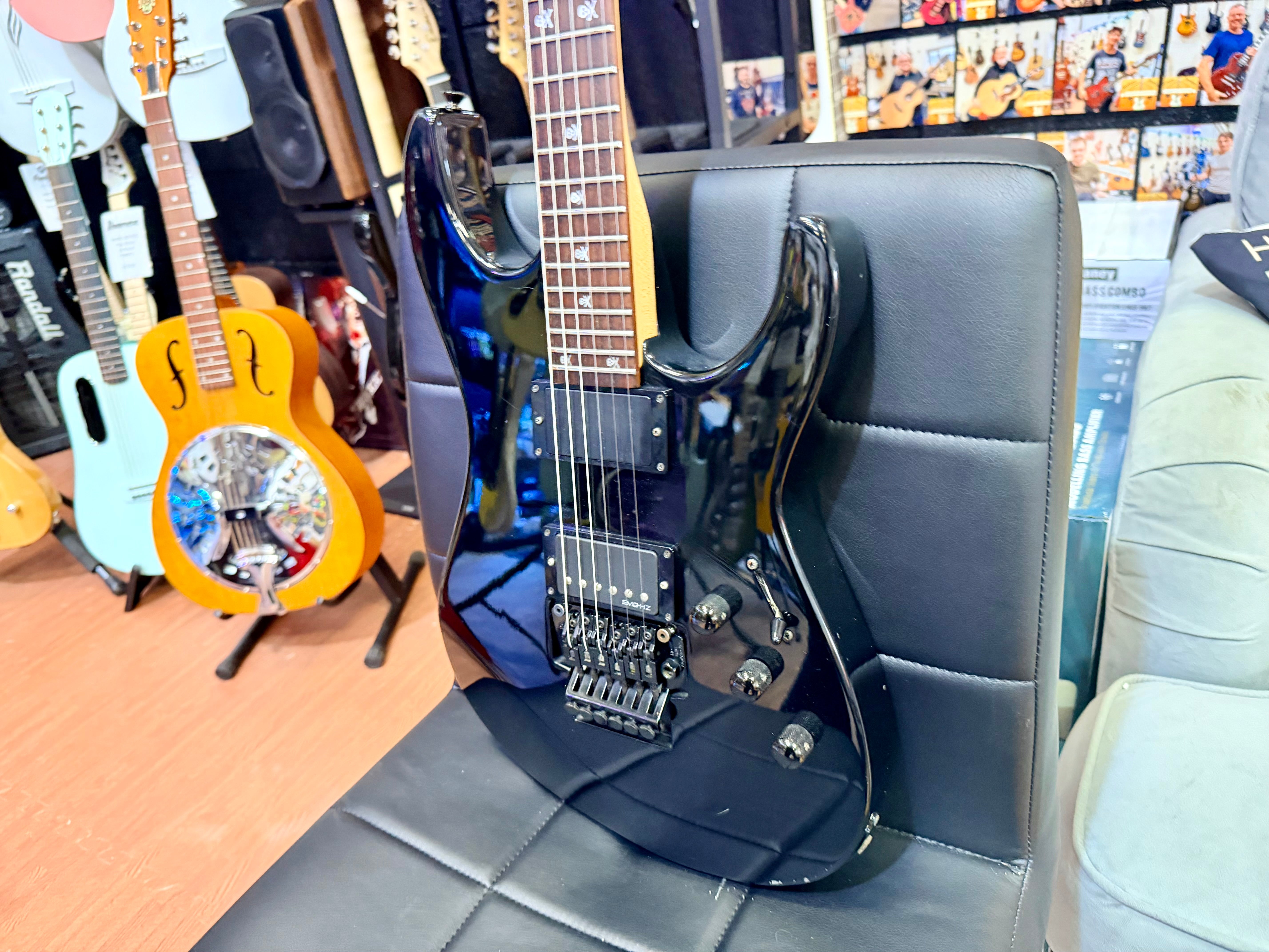 🇯🇵 1990’s 🇯🇵 Edwards By ESP MR-85~ MIJ Kirk Hammett~ Floyd Rose/EMG~ Japan!