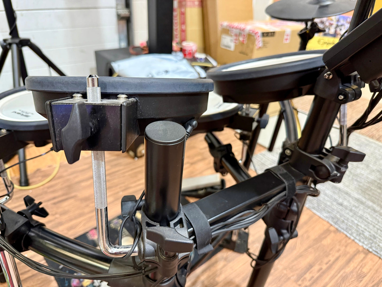 🥁 Roland TD-1DMK V-Drums Electronic Drum Kit~ With Mapex Double Bass Pedal !🥁