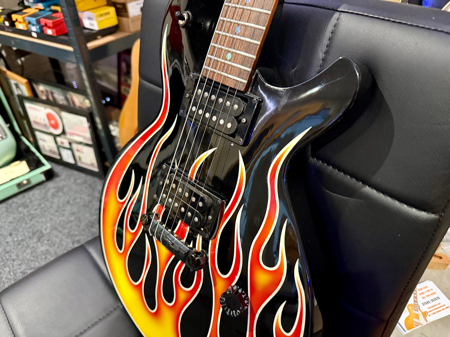 🔥 Dean Dragster Evo~ Electric Guitar~ Made in Korea~ New Strings & Set Up! 🔥