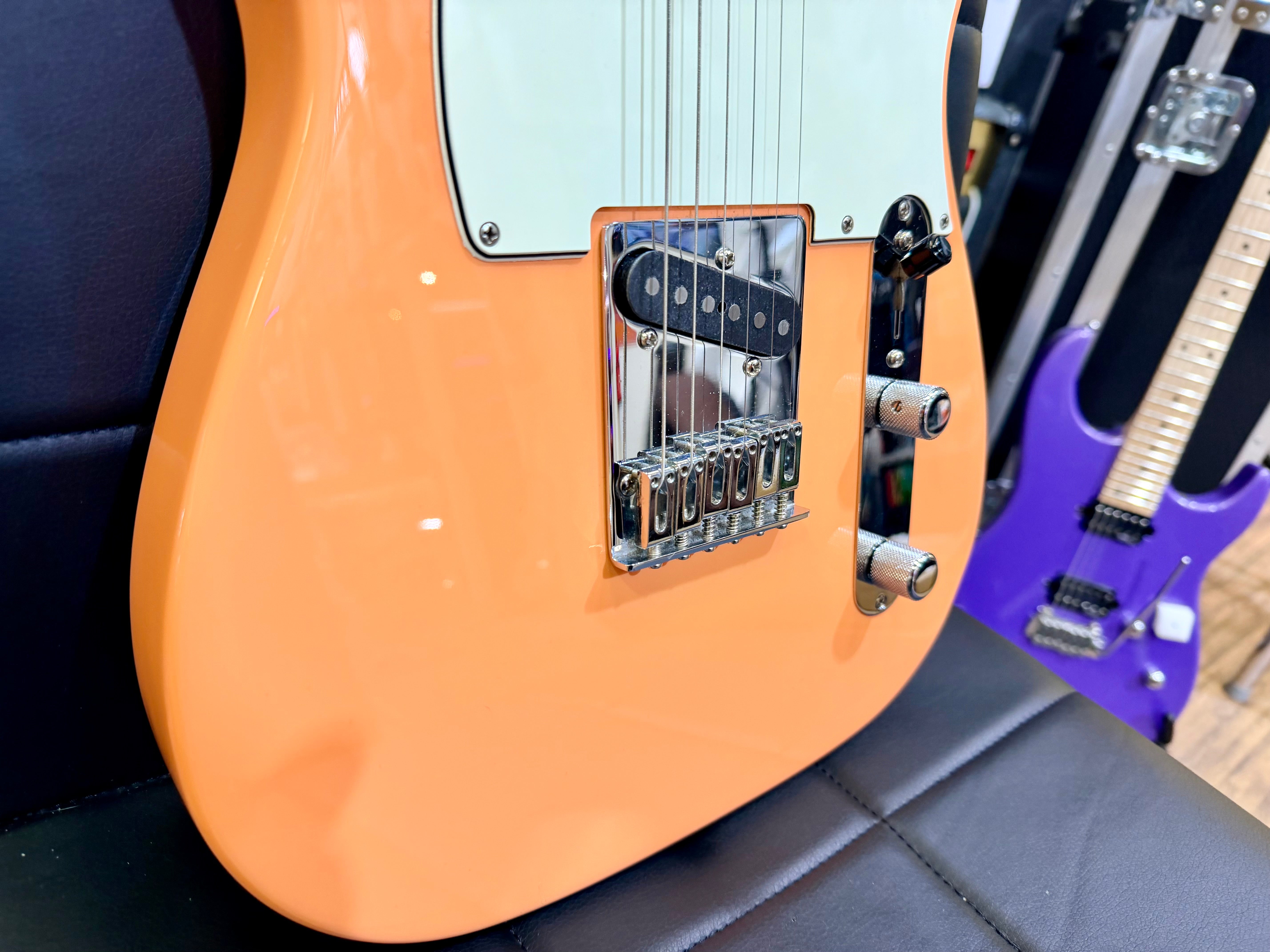 🔥’51 Nocaster P’ups🔥 Fender Limited Edition Player Telecaster~ Pacific Peach!