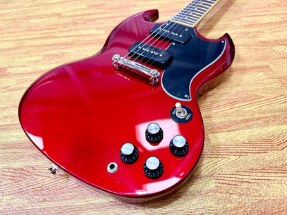 ✨2025✨ Epiphone SG Special P-90 Sparkling Burgundy + Hard Case~ MINT Condition
