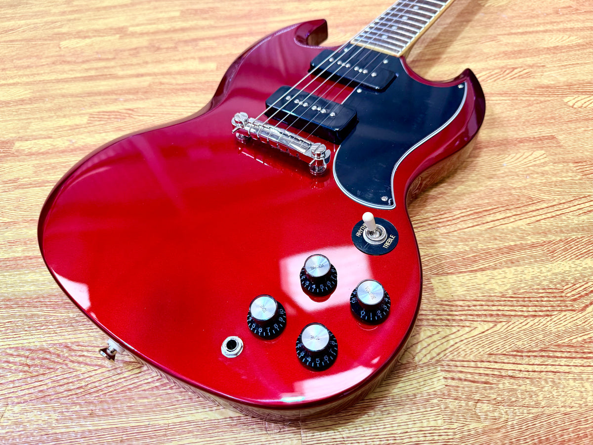 ✨2025✨ Epiphone SG Special P-90 Sparkling Burgundy + Hard Case~ MINT Condition