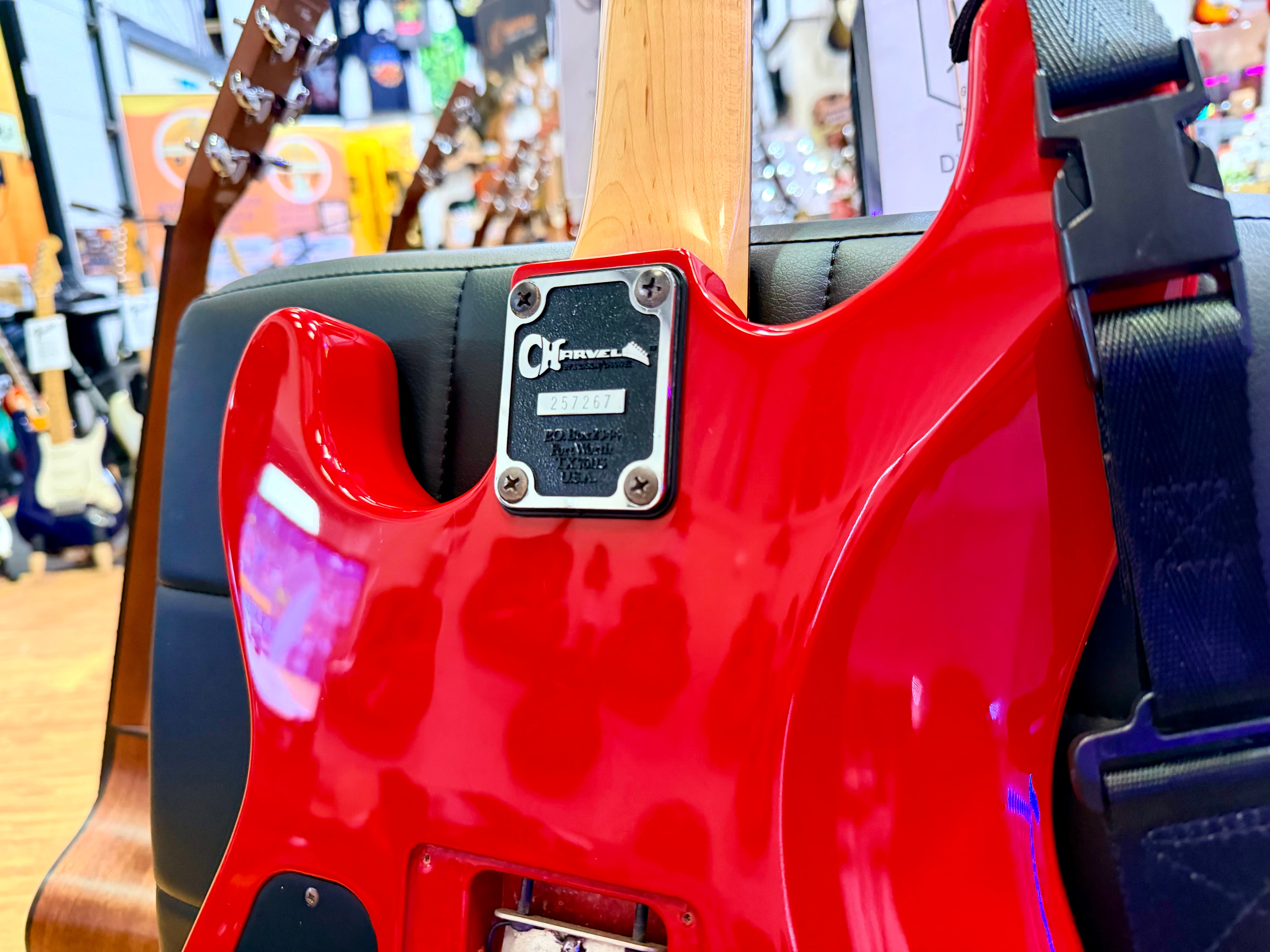 🔥RARE🔥 1987 Charvel Model 2 Red~ MIJ 80s Made In Japan~ JT6 Floyd Rose/Jackson