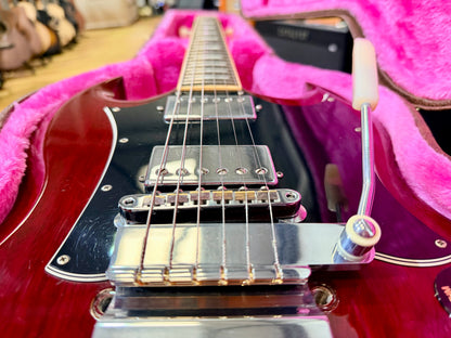 🔥 1998 Gibson USA SG Standard In Heritage Cherry with Lyre Vibrola + Case 🔥