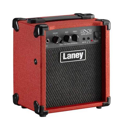 🔥NEW🔥Laney LX Series LX10~ Guitar Combo Practice Amp 10w~ Red