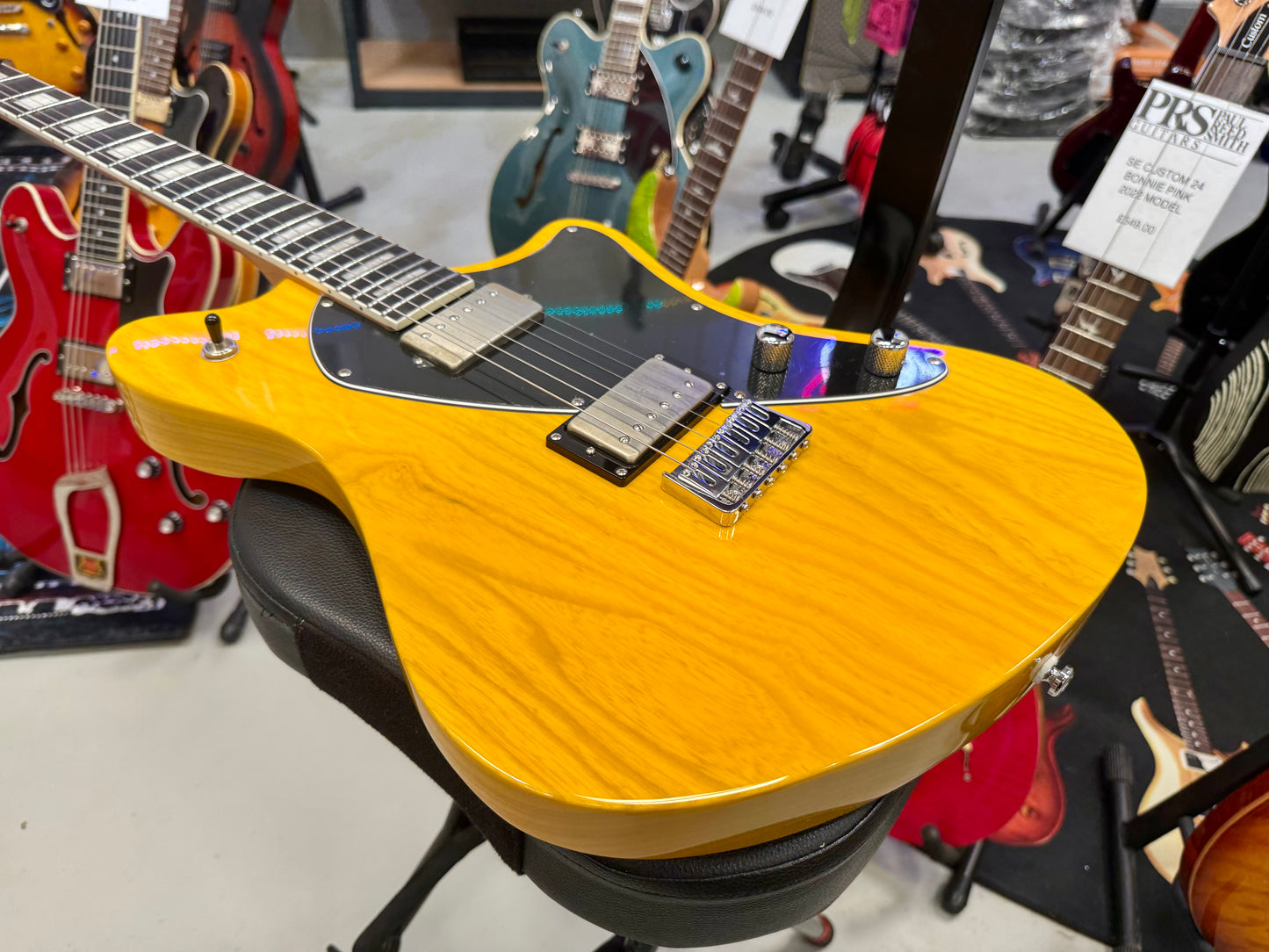🔥LIMITED RUN🔥 Belaguer Espada Custom Select~ Offset~ Butterscotch/Yellow~ 2020!