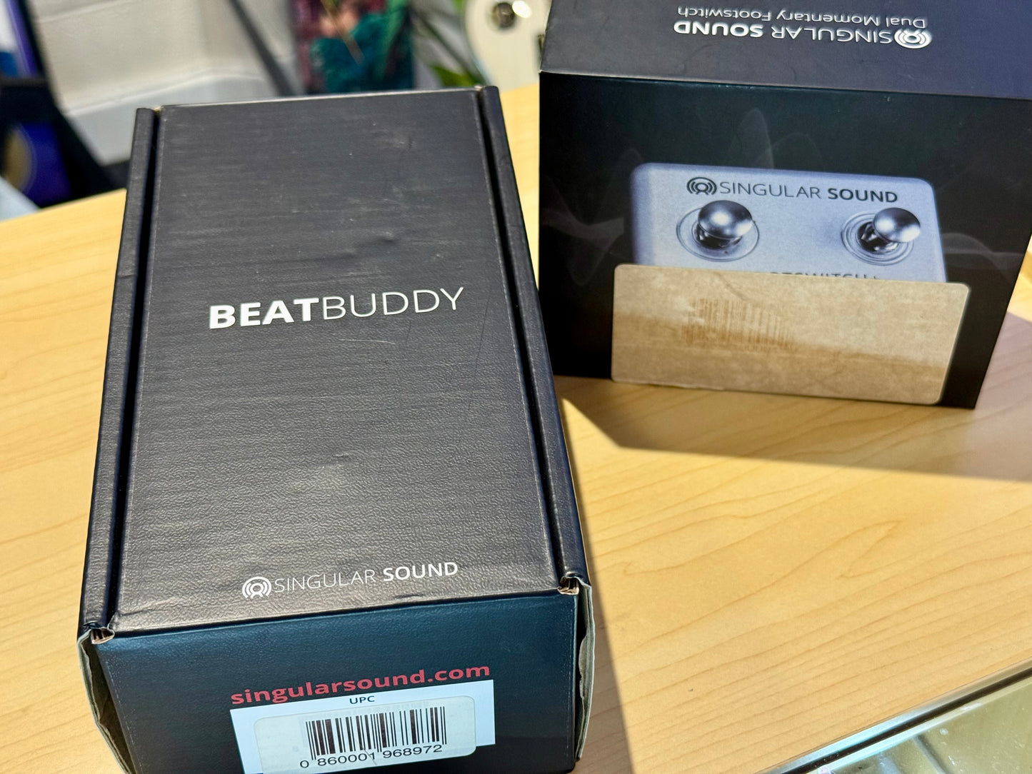 🎸 Beat Buddy Singular Sound Drum Machine Pedal + Footswitch~Personal Drummer 🎸