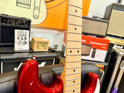 🎸 EastCoast ST1 Electric Guitar- Candy Apple Red~ Maple Neck Stratocaster 🎸