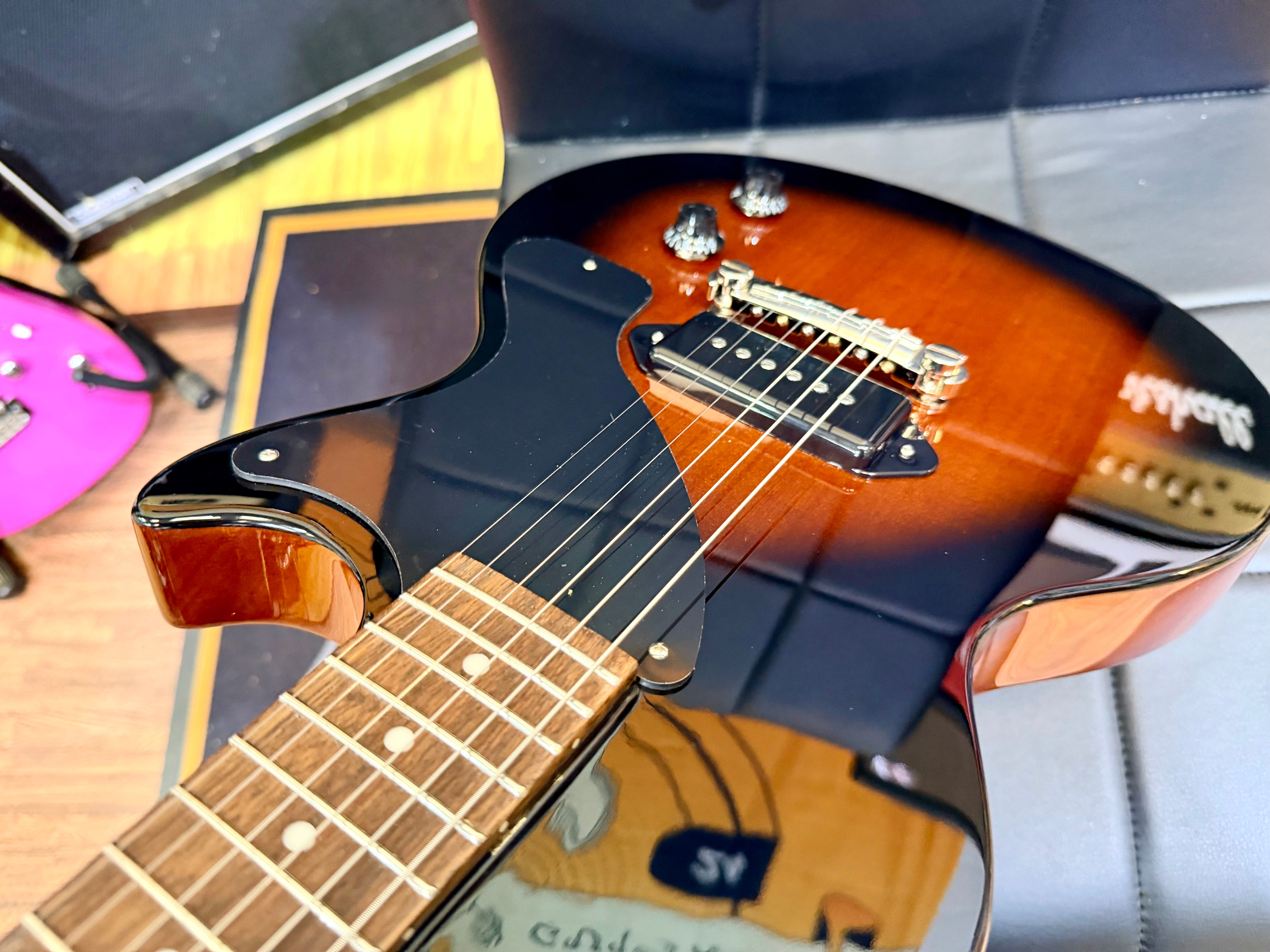 🔥EX-DEMO🔥 2025 Epiphone Les Paul Junior P90 Electric Guitar~ Tobacco Burst!
