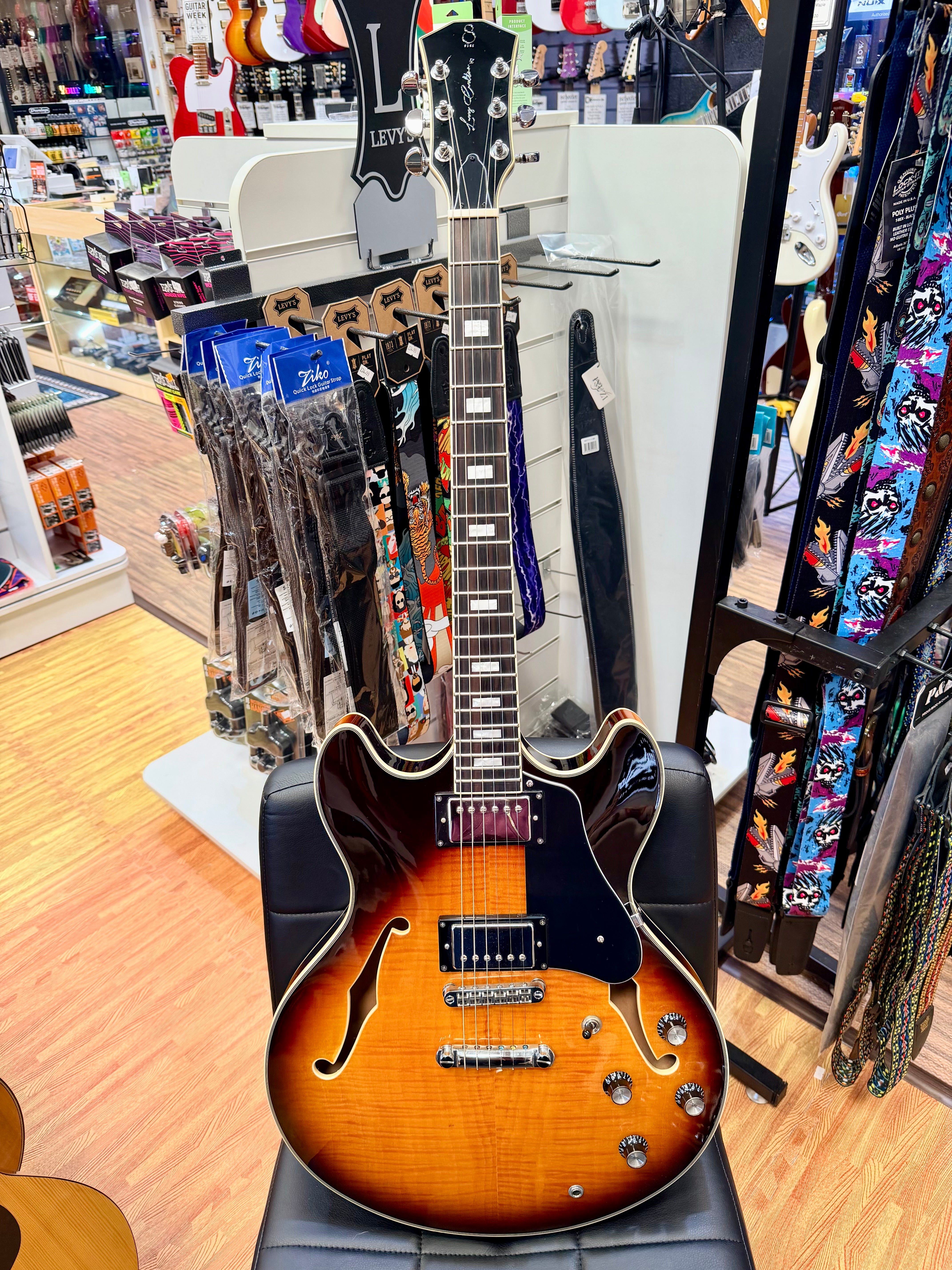 ✨2021✨ Sire Larry Carlton H7 Vintage Sunburst Semi-Hollow Electric Guitar~ ES!